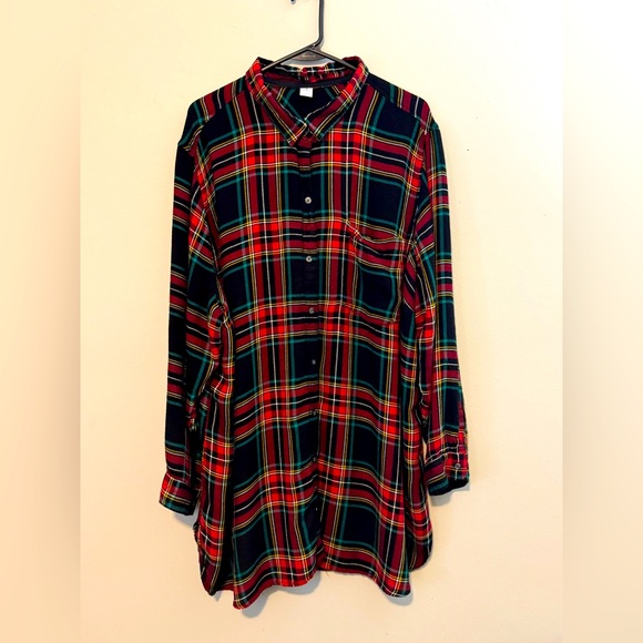 Old Navy plaid shirt - Picture 1 of 2